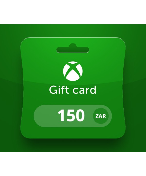 XBOX Live ZAR 150 Prepaid Card ZA Xbox One Key 